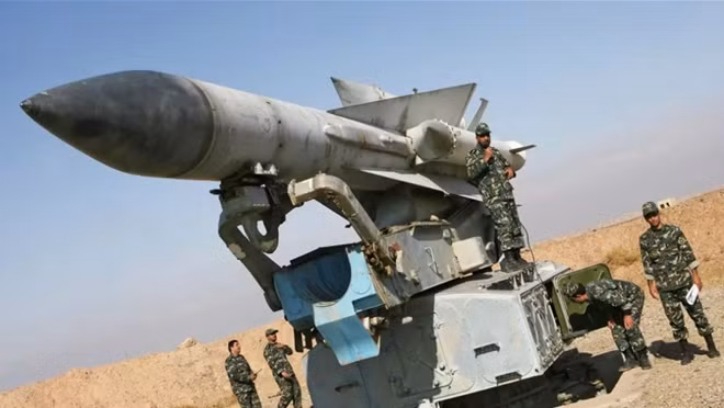Một hệ thống S-200 của Syria. Ảnh: Getty Images