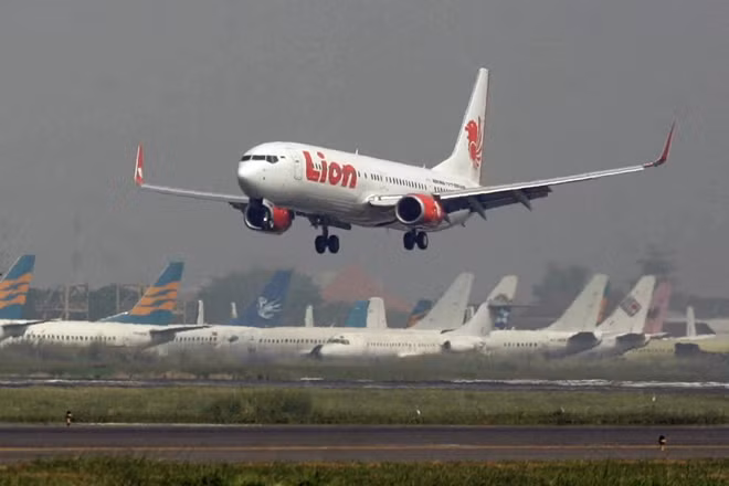 Một máy bay của hãng Lion Air. Ảnh: ITN