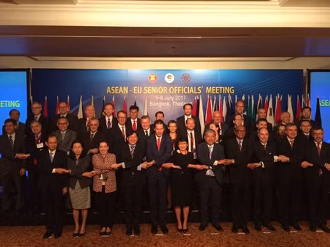 Quan chức cao cấp ASEAN – EU thảo luận nhiều vấn đề nóng