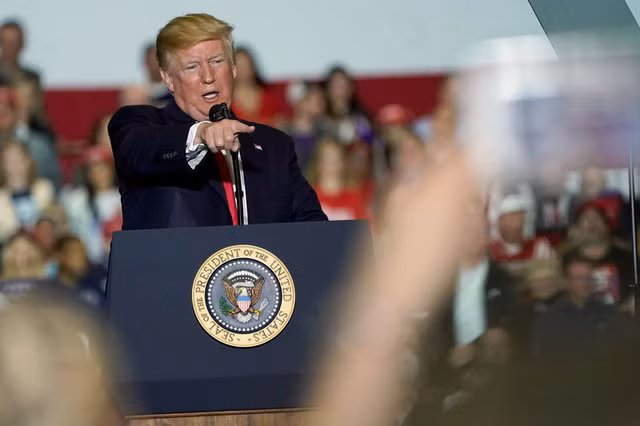 Tổng thống Mỹ Donald Trump. Ảnh: Politico