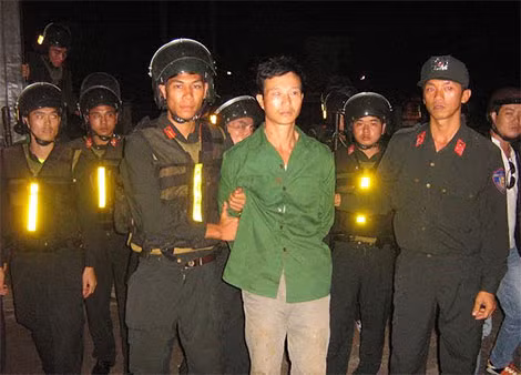 Đối tượng Vũ Văn Đản - người mắc bệnh tâm thần gây vụ thảm án kinh hoàng ở Gia Lai.