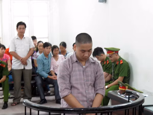 Bị cáo Đại tại phiên xử.
