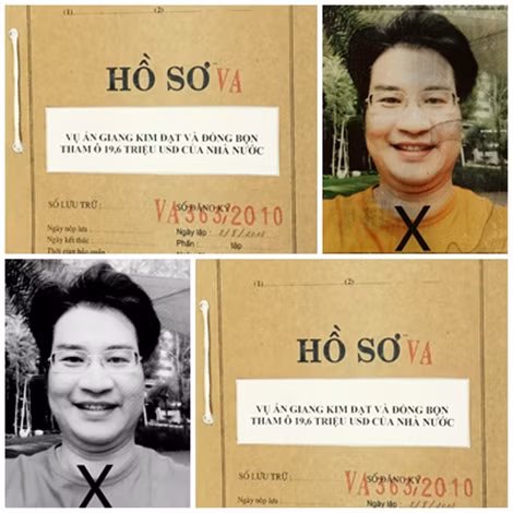 Đối tượng Giang Kim Đạt và hồ sơ vụ án. Đối tượng Giang Kim Đạt và hồ sơ vụ án.