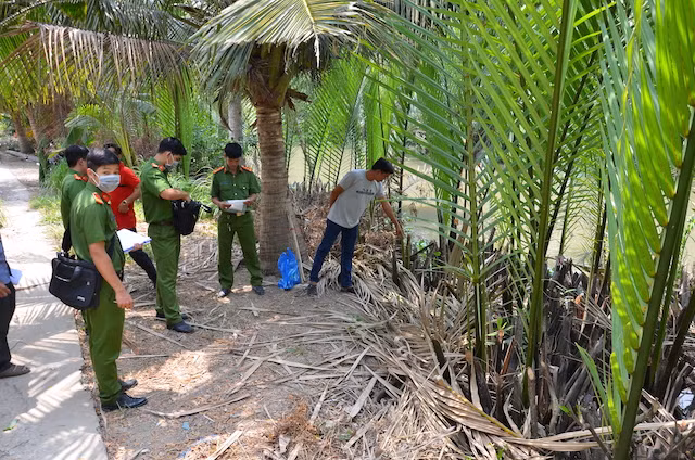 Hiện trường xảy ra vụ việc.