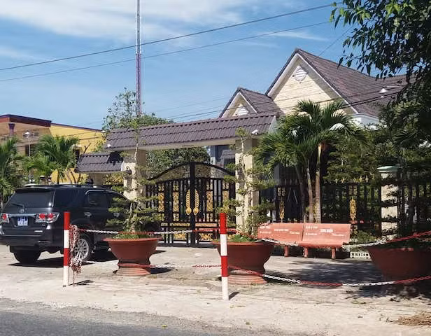 Căn nhà, nơi nạn nhân trình báo bị mất trộm.