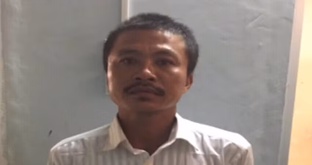 Trí khi bị bắt giữ.