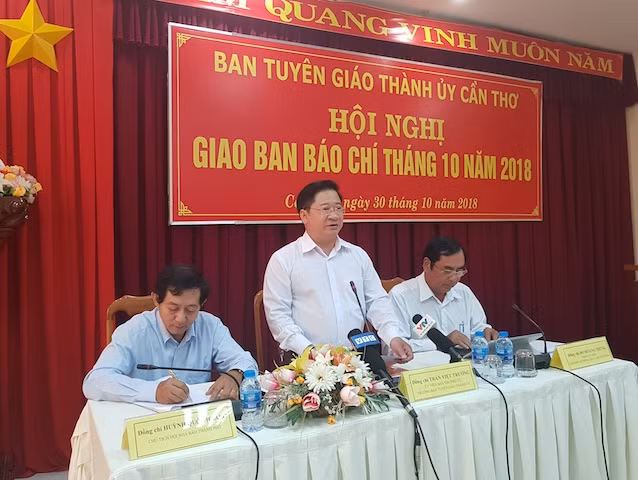 Ông Trần Việt Trường, Trưởng ban Tuyên giáo Thành ủy Ông Trần Việt Trường, Trưởng ban Tuyên giáo Thành ủy