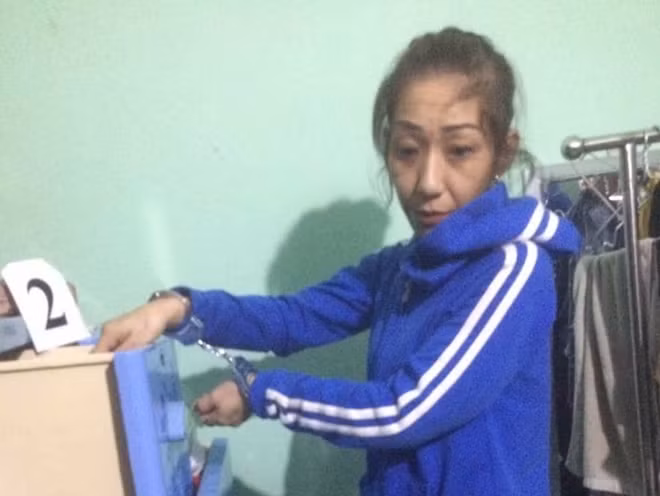 Thanh thời điểm bị bắt giữ.