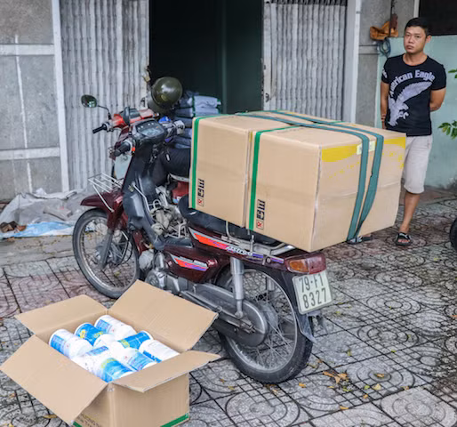 Tang vật bị tạm giữ.