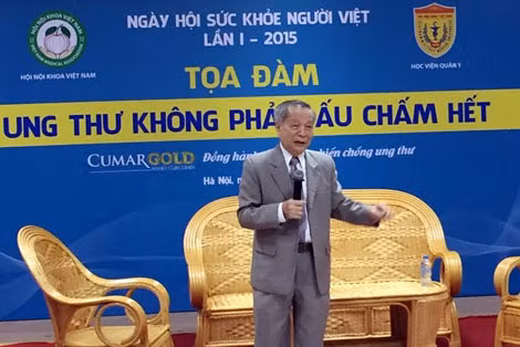 GS. TS Đào Văn Phan chia sẻ thông tin lạc quan trong điều trị ung thư. GS. TS Đào Văn Phan chia sẻ thông tin lạc quan trong điều trị ung thư.
