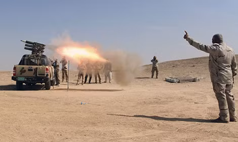 Quân đội Iraq tấn công IS ở ngoại vi thành phố Mosul. Ảnh Sputnik. Quân đội Iraq tấn công IS ở ngoại vi thành phố Mosul. Ảnh Sputnik.