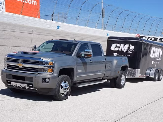 1. Chevrolet Silverado HD with Duramax L5P engine 2017.