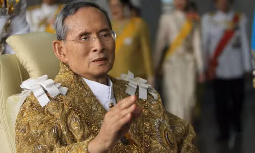 Quốc vương Thái Lan Bhumibol Adulyadej. Ảnh: AFP Quốc vương Thái Lan Bhumibol Adulyadej. Ảnh: AFP