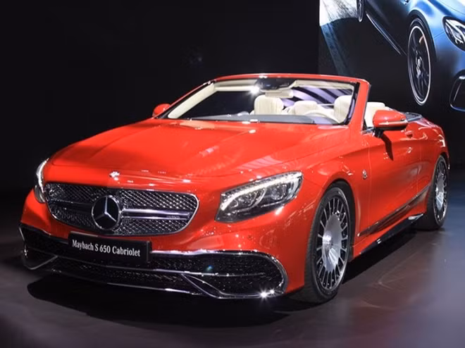 Mercedes-Maybach S650 Cabriolet 2017.