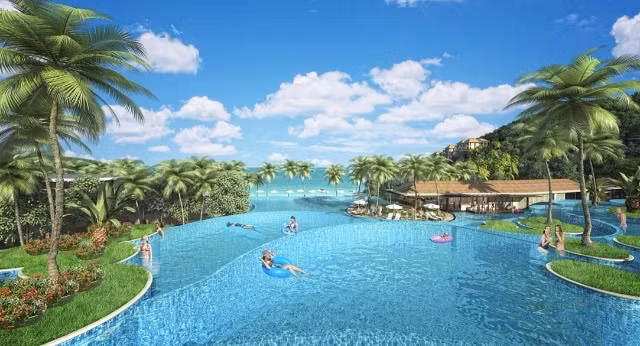 Toàn cảnh Condotel Premier Residences Phu Quoc Emerald Bay.