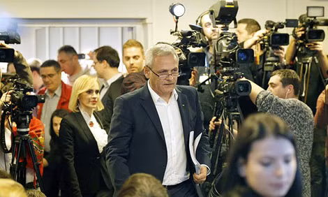 Chủ tịch đảng PSD Liviu Dragnea. Chủ tịch đảng PSD Liviu Dragnea.