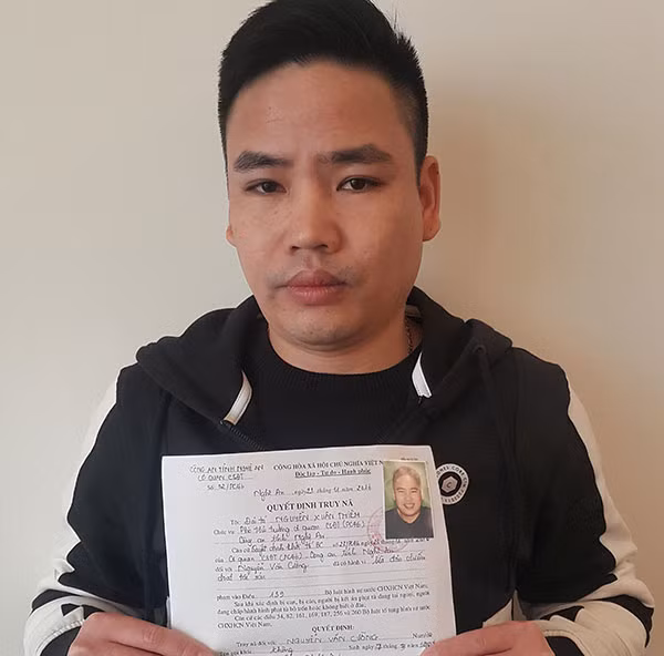 Đối tượng Nguyễn Văn Cường.