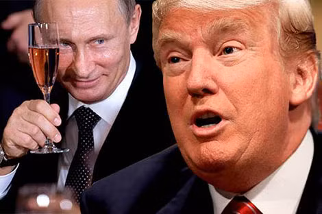 Trong chiến dịch tranh cử tổng thống Mỹ năm 2016, hình ảnh Trump - Putin luôn được khai thác theo chiều hướng xấu nhằm đả kích ông Trump và Tổng thống Putin.