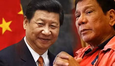 Tổng thống Philippines Duterte và Chủ tịch Trung Quốc Tập Cận Bình. Tổng thống Philippines Duterte và Chủ tịch Trung Quốc Tập Cận Bình.