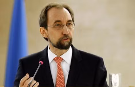 Ông Al Zeid Ra'ad Hussein, Cao ủy về nhân quyền của Liên Hiệp Quốc với lời cáo buộc khiến Tổng thống Philippines nổi đóa.