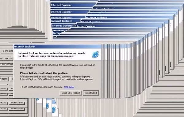 Tín đồ công nghệ những năm 90 hẳn còn nhớ hình ảnh này. Những thế hệ Windows đời mới bây giờ đâu còn "đơ" theo kiểu nghệ thuật như thế này nữa. Tín đồ công nghệ những năm 90 hẳn còn nhớ hình ảnh này. Những thế hệ Windows đời mới bây giờ đâu còn "đơ" theo kiểu nghệ thuật như thế này nữa.