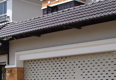 Cửa cuốn điện. Ảnh minh họa.