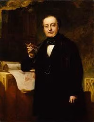 Kiến trúc sư Sir C. Barry lúc sinh thời.