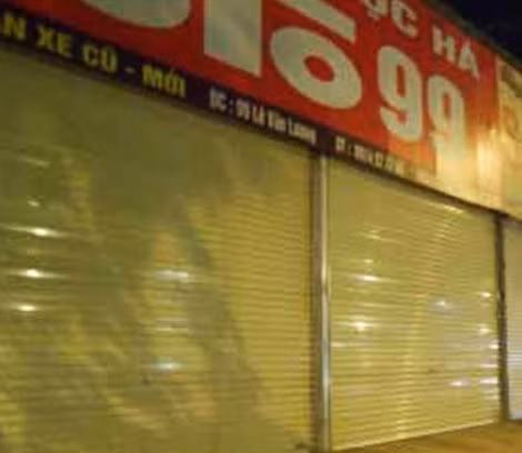 Cửa cuốn điện. Ảnh minh họa.