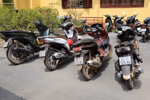 Tang vật bị thu giữ.
