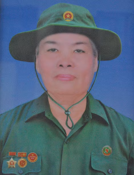 Nữ thương binh Trần Thị Thanh Lịch.