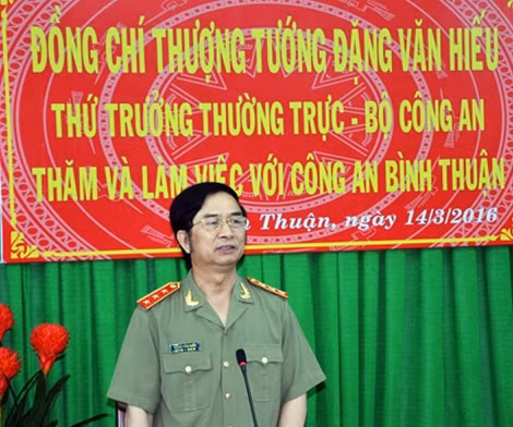 Thứ trưởng Thường trực Đặng Văn Hiếu phát biểu chỉ đạo.