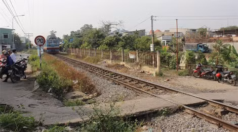 Hiện trường vụ tai nạn.