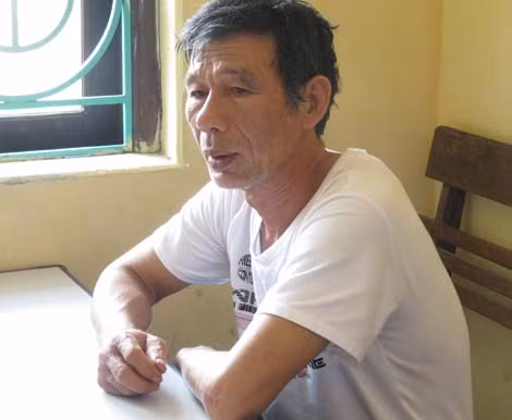 Đối tượng Tưởng khai báo tại cơ quan điều tra.