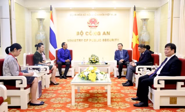 Bộ trưởng Tô Lâm tiếp Ngài Tanee Sangrat, Đại sứ Vương quốc Thái Lan Bộ trưởng Tô Lâm tiếp Ngài Tanee Sangrat, Đại sứ Vương quốc Thái Lan
