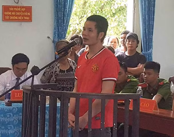 Bị cáo Ngô Ngọc Thạnh tại phiên tòa. Bị cáo Ngô Ngọc Thạnh tại phiên tòa.