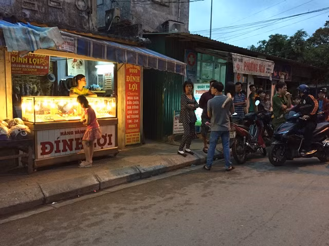 Tiệm vàng Đính Lợi, nơi xảy ra vụ việc.