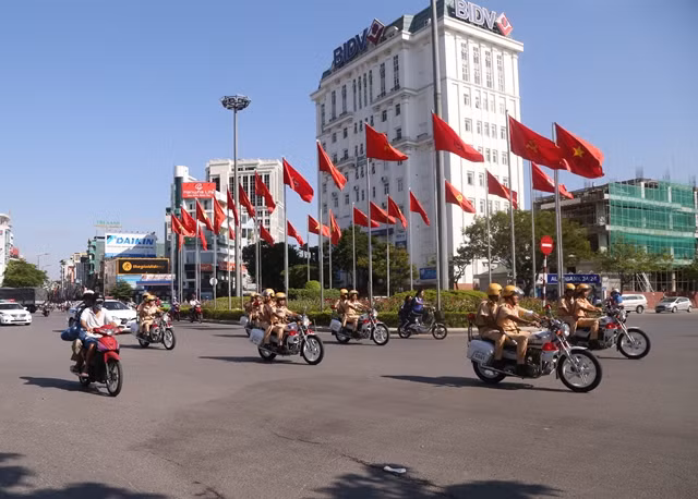 Lực lượng Công an tỉnh Thừa Thiên - Huế ra quân đảm bảo an ninh, an toàn hoạt động APEC.
