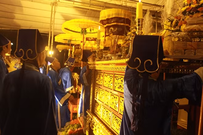 Sau nhiều năm tái hiện, hiện lễ tế Xã Tắc được Trung tâm BTDT Cố đô Huế tổ chức đầy đủ các nghi lễ truyền thống.