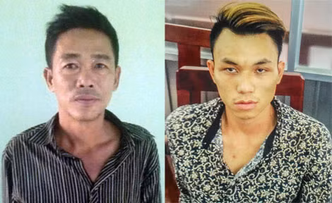Đối tượng Lê Quang Minh và Bùi Văn Quang.