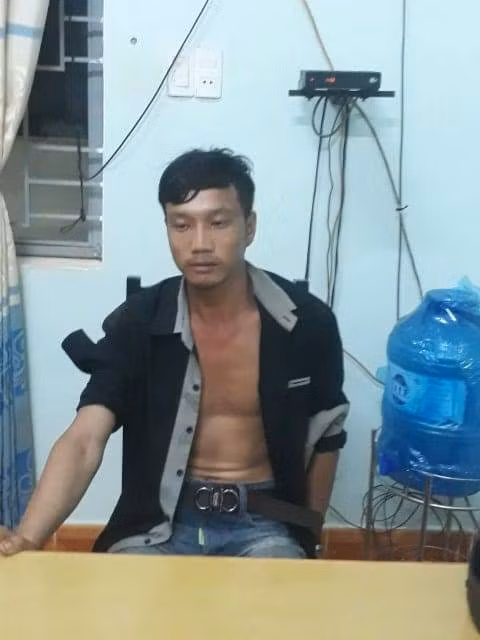 Nghi phạm Diện tại Cơ quan Công an (Ảnh CACC)