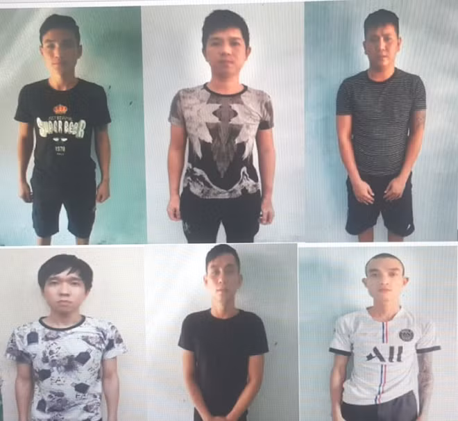 6 đối tượng bị bắt giữ thêm tại Cơ quan điều tra (Ảnh Công an)
