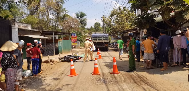 Hiện trường nơi xảy ra vụ tai nạn