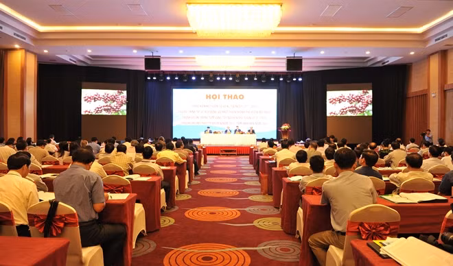 Quang cảnh hội thảo.