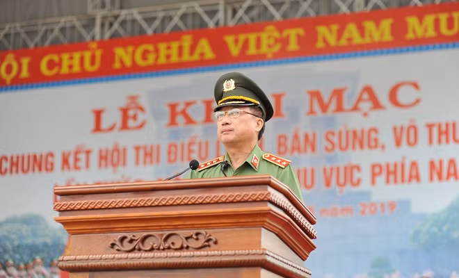 Thứ trưởng Nguyễn Văn Thành, Trưởng Ban Chỉ đạo dự và phát biểu chỉ đạo tại hội thi