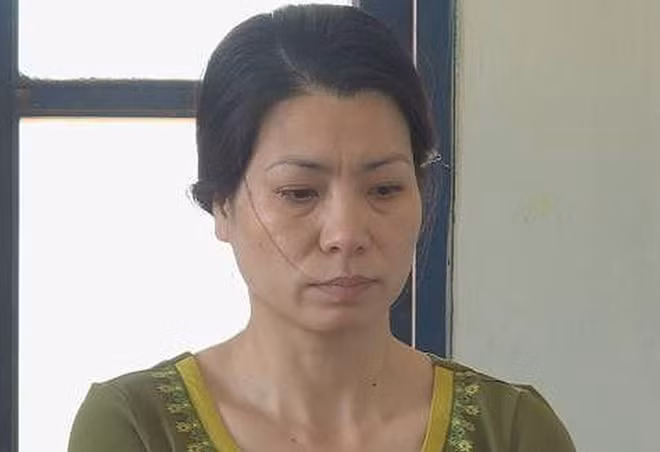 Bị can Hậu tại cơ quan điều tra