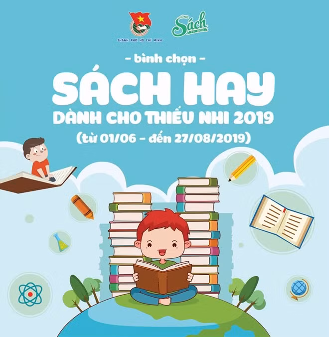 Ban tổ chức phát động cuộc bình chọn “Sách hay dành cho thiếu nhi năm 2019”.