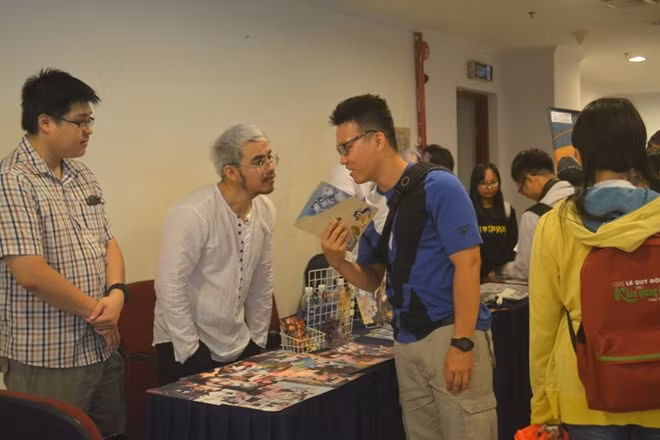 Ngày hội thu hút đông đảo công chúng.
