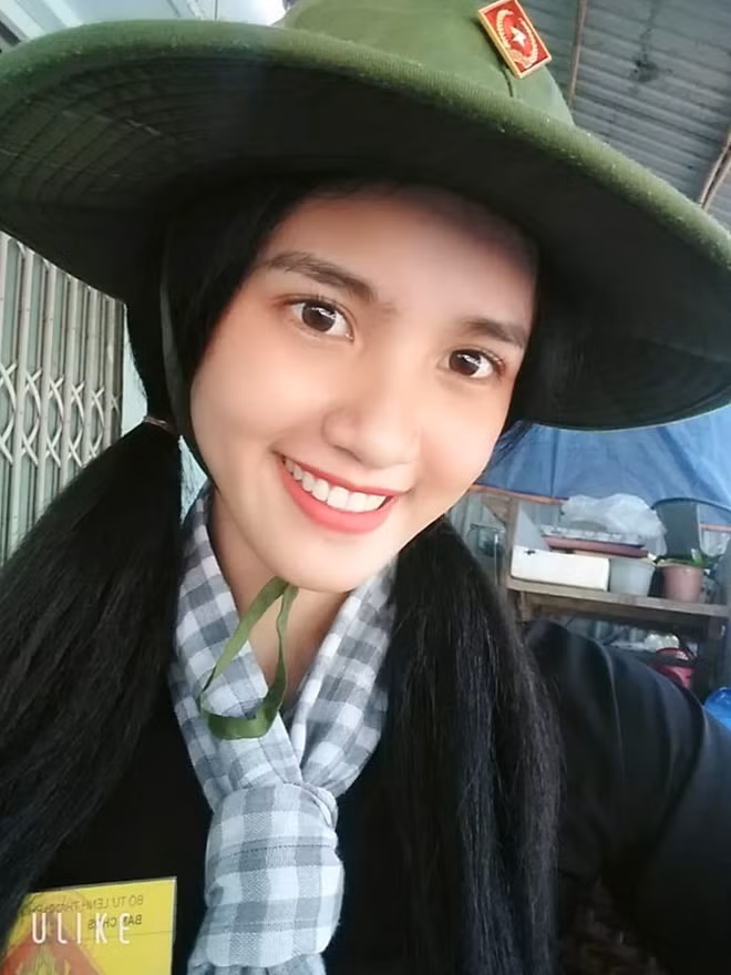 Hình ảnh đời thường của Ngọc Thoa.