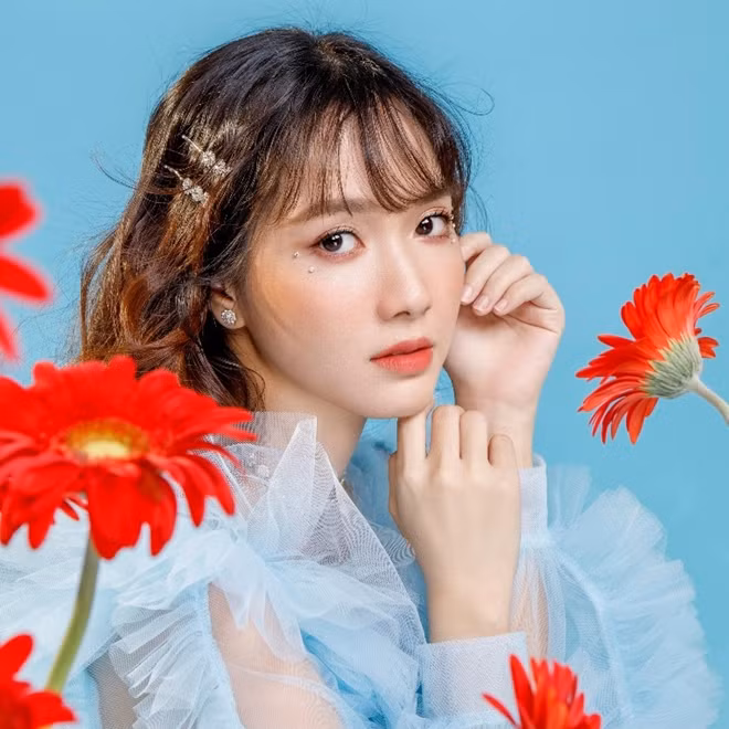 Vẻ dịu dàng, nữ tính của Jang Mi.