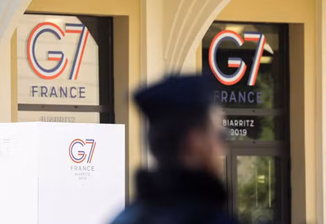 Hội nghị Thượng đỉnh G7 gần đây nhất được tổ chức tại Pháp, năm 2019. Hội nghị Thượng đỉnh G7 gần đây nhất được tổ chức tại Pháp, năm 2019.